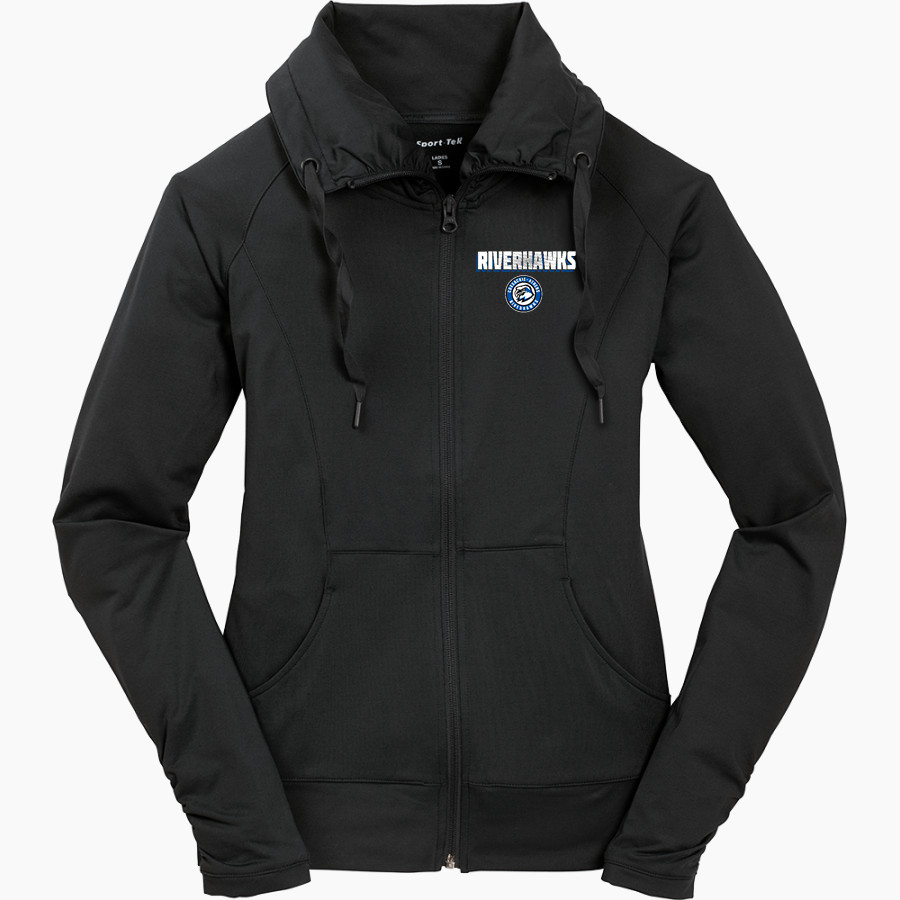 Coxsackie-Athens High School Riverhawks official sideline store Sport-Tek Women's Sport-Wick Stretch Full-Zip Jacket