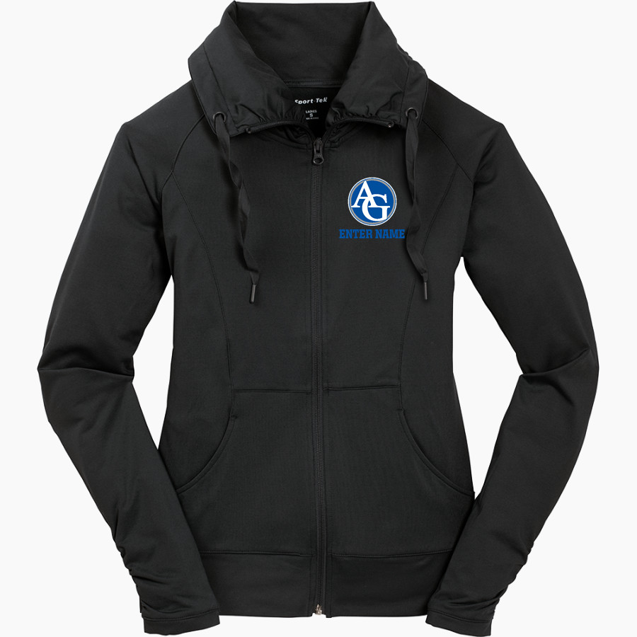 ASHLAND-GREENWOOD HIGH SCHOOL BLUEJAYS <span class="pdp-name-mascot">ASHLAND - GREENWOOD BLUEJAYS</span> Sport-Tek Women's Sport-Wick Stretch Full-Zip Jacket