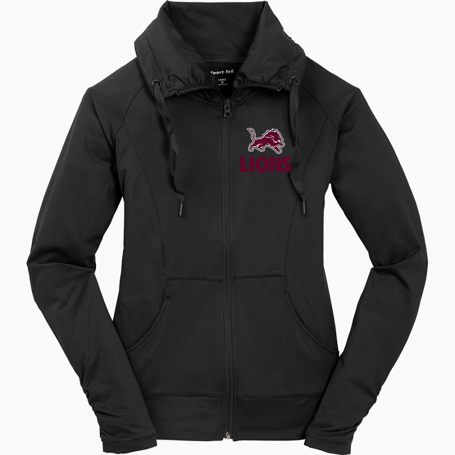LOCKHART HIGH SCHOOL LIONS <span class="pdp-name-mascot">LOCKHART LIONS</span> Sport-Tek Women's Sport-Wick Stretch Full-Zip Jacket