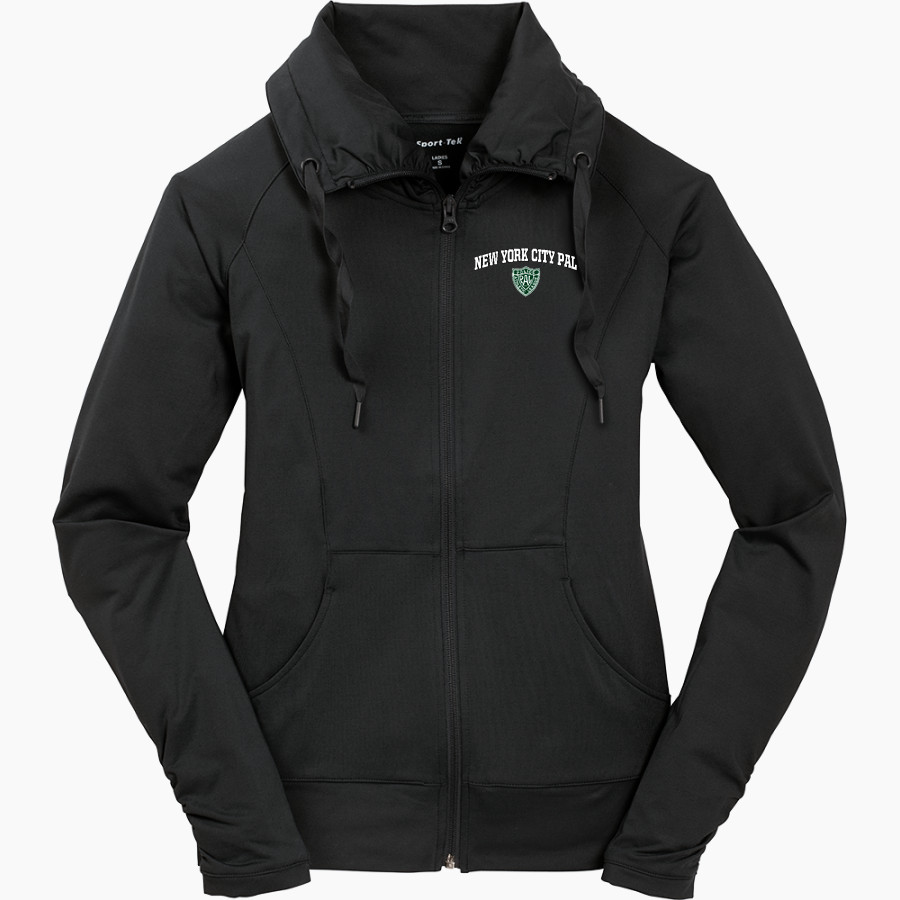 NYC Police Athletic League Online Store <span class="pdp-name-mascot">New York City PAL</span> Sport-Tek Women's Sport-Wick Stretch Full-Zip Jacket