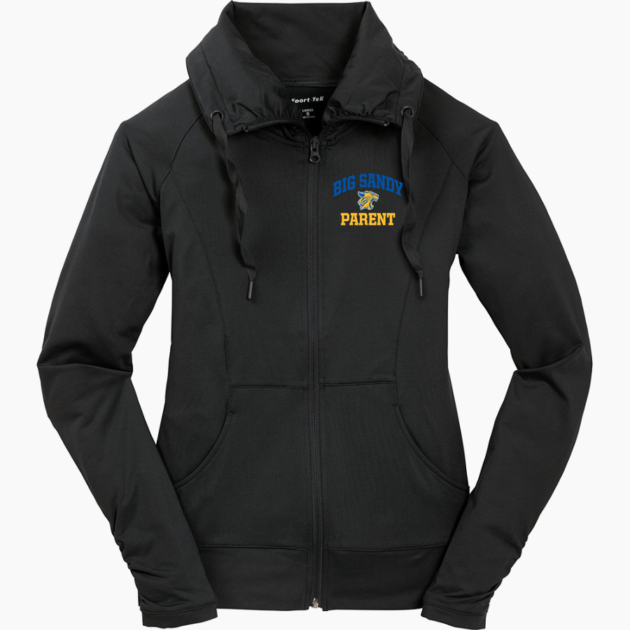 BIG SANDY HIGH SCHOOL WILDCATS <span class="pdp-name-mascot">BIG SANDY WILDCATS</span> Sport-Tek Women's Sport-Wick Stretch Full-Zip Jacket