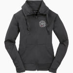 Dunedin Falcons Sport-Tek Women's Sport-Wick Stretch Full-Zip Jacket Front Thumbnail