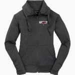 HANDLEY JUDGES The Official Online Store Sport-Tek Women's Sport-Wick Stretch Full-Zip Jacket Front Thumbnail