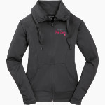 West Lafayette Jr-Sr High School Red Devils Online Store Sport-Tek Women's Sport-Wick Stretch Full-Zip Jacket Front Thumbnail
