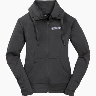 Sport-Tek Women's Sport-Wick Stretch Full-Zip Jacket