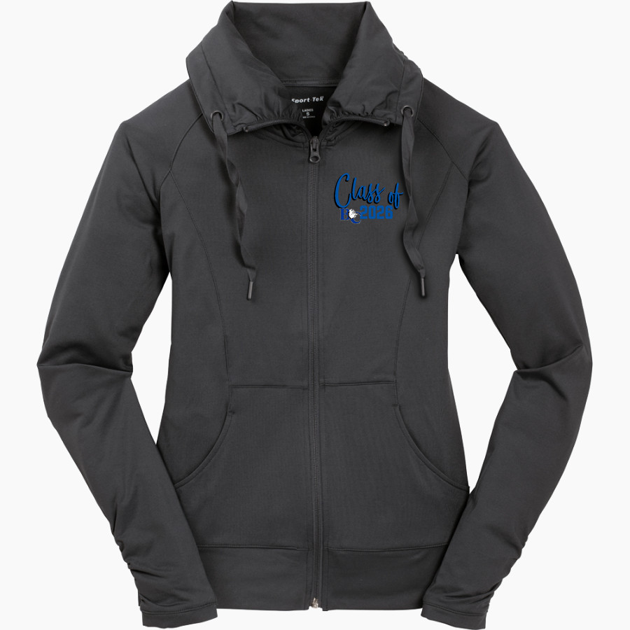 Barton College Official Store of the Bulldogs <span class="pdp-name-mascot">Barton Bulldogs</span> Sport-Tek Women's Sport-Wick Stretch Full-Zip Jacket