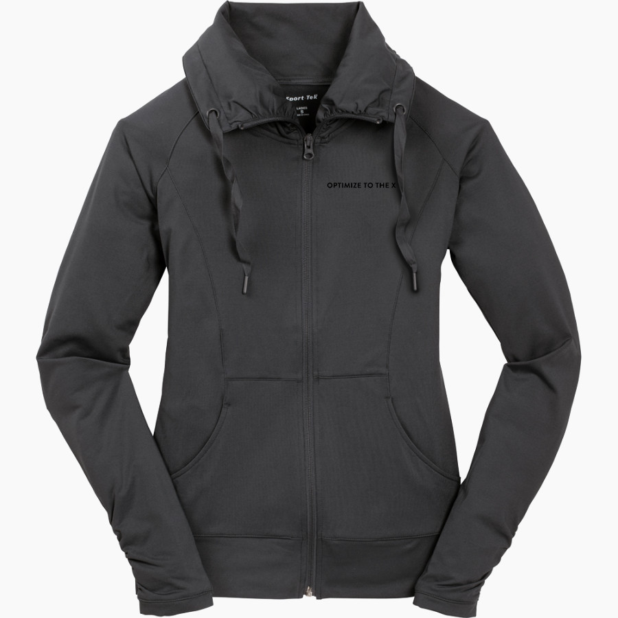 O2X Human Performance Human Performance <span class="pdp-name-mascot">O2X Human Performance</span> Sport-Tek Women's Sport-Wick Stretch Full-Zip Jacket