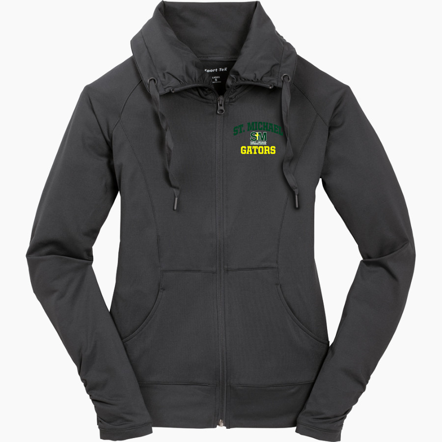 St. Michael Gators Sport-Tek Women's Sport-Wick Stretch Full-Zip Jacket
