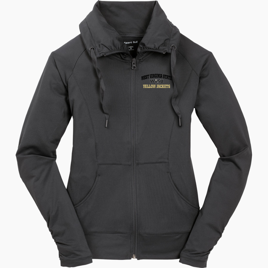 West Virginia State Yellow Jackets Sport-Tek Women's Sport-Wick Stretch Full-Zip Jacket