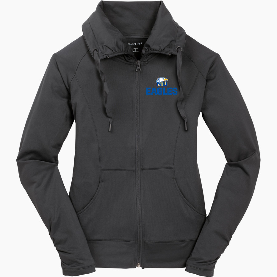 Northwest University Eagles Online Store <span class="pdp-name-mascot">Northwest Eagles</span> Sport-Tek Women's Sport-Wick Stretch Full-Zip Jacket