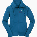 Regents Academy Eagles Sport-Tek Women's Sport-Wick Stretch Full-Zip Jacket Front Thumbnail