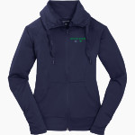 <span class="pdp-name-mascot">Spoon River Snappers</span> Sport-Tek Women's Sport-Wick Stretch Full-Zip Jacket Front Thumbnail