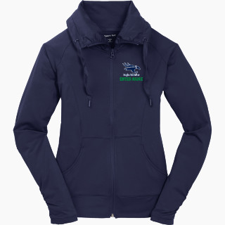Sport-Tek Women's Sport-Wick Stretch Full-Zip Jacket