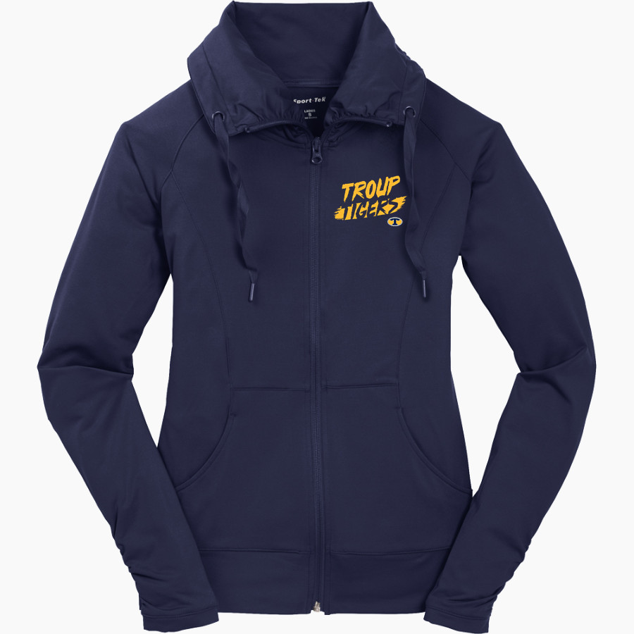 TROUP HIGH SCHOOL TIGERS <span class="pdp-name-mascot">TROUP TIGERS</span> Sport-Tek Women's Sport-Wick Stretch Full-Zip Jacket