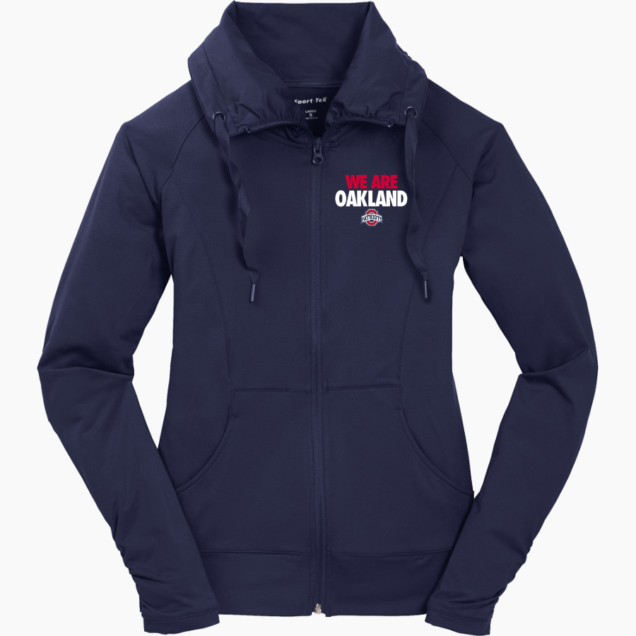 Oakland Patriots <span class="pdp-name-mascot">Oakland Patriots</span> Sport-Tek Women's Sport-Wick Stretch Full-Zip Jacket