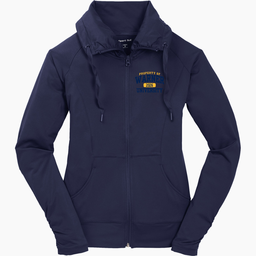 Warner Royals <span class="pdp-name-mascot">Warner Royals</span> Sport-Tek Women's Sport-Wick Stretch Full-Zip Jacket