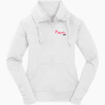 MMI PREPARATORY SCHOOL PREPPERS Sport-Tek Women's Sport-Wick Stretch Full-Zip Jacket Front Thumbnail