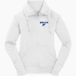 Merrill Bluejays <span class="pdp-name-mascot">Merrill Bluejays</span> Sport-Tek Women's Sport-Wick Stretch Full-Zip Jacket Front Thumbnail