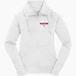 Roxbury Latin Sport-Tek Women's Sport-Wick Stretch Full-Zip Jacket Front Thumbnail