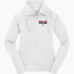 Roxbury Latin <span class="pdp-name-mascot">Roxbury Latin Foxes</span> Sport-Tek Women's Sport-Wick Stretch Full-Zip Jacket Front Thumbnail