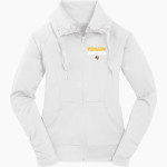 CHARLOTTE HIGH SCHOOL TROJANS Sport-Tek Women's Sport-Wick Stretch Full-Zip Jacket Front Thumbnail