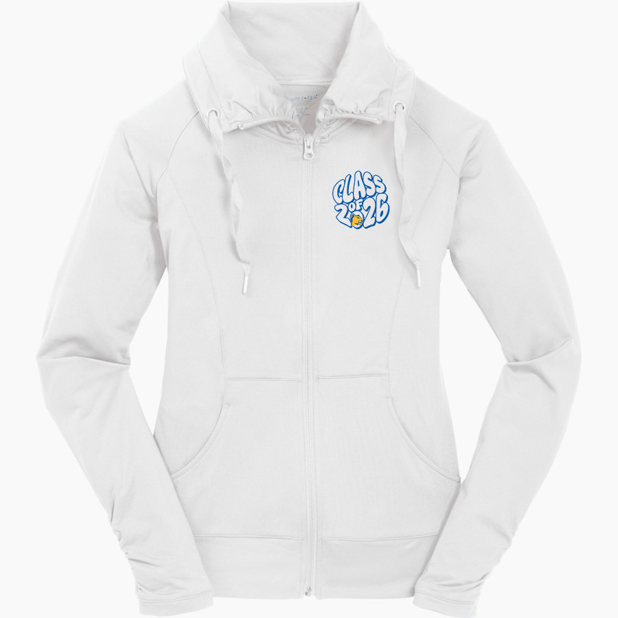 CULBRETH Cougars Sport-Tek Women's Sport-Wick Stretch Full-Zip Jacket