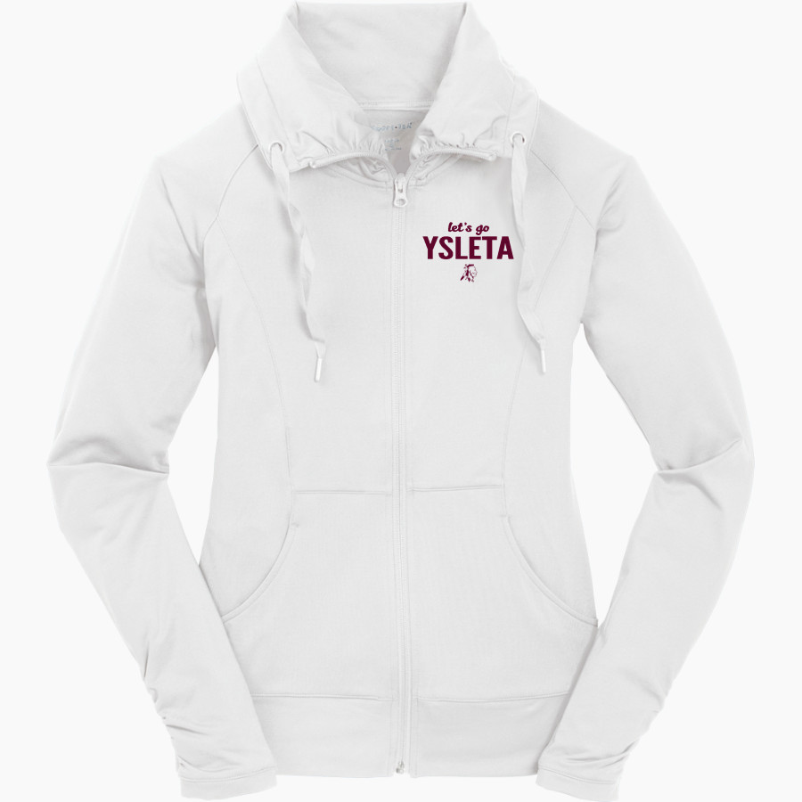 Ysleta Braves <span class="pdp-name-mascot">Ysleta Braves</span> Sport-Tek Women's Sport-Wick Stretch Full-Zip Jacket