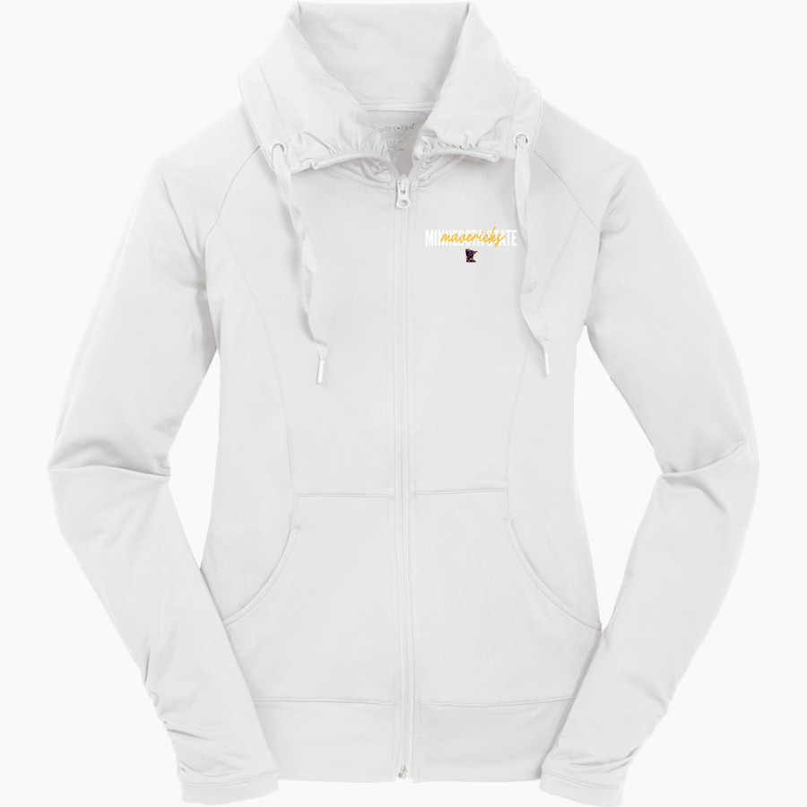 Minnesota State University Mankato <span class="pdp-name-mascot">Minnesota State Mavericks</span> Sport-Tek Women's Sport-Wick Stretch Full-Zip Jacket