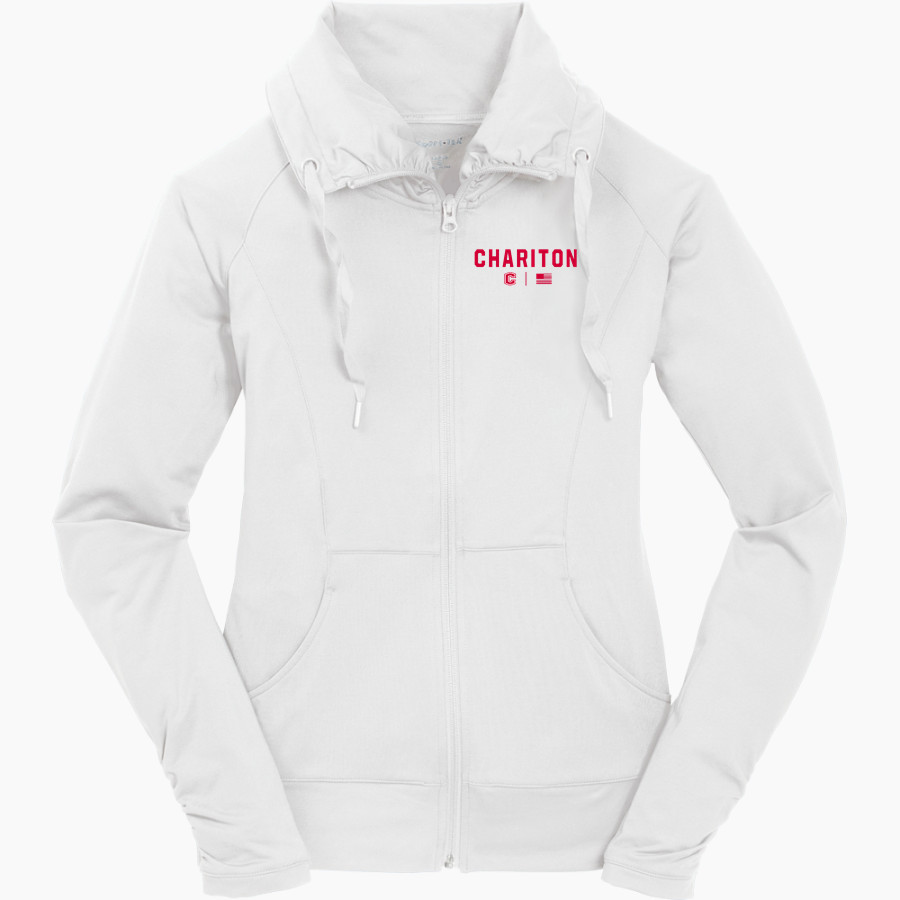 Chariton Chargers <span class="pdp-name-mascot">Chariton Chargers</span> Sport-Tek Women's Sport-Wick Stretch Full-Zip Jacket