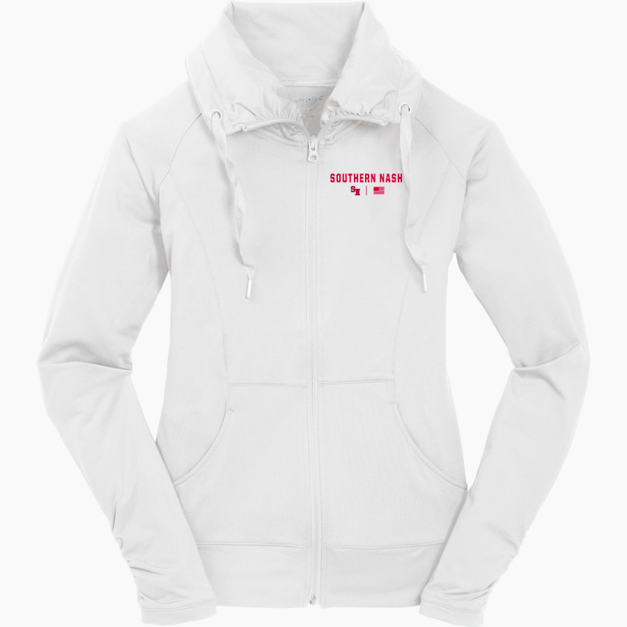 Southern Nash Firebirds <span class="pdp-name-mascot">Southern Nash Firebirds</span> Sport-Tek Women's Sport-Wick Stretch Full-Zip Jacket