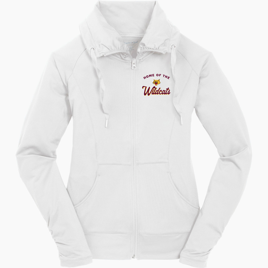 KALIDA HIGH SCHOOL WILDCATS <span class="pdp-name-mascot">KALIDA WILDCATS</span> Sport-Tek Women's Sport-Wick Stretch Full-Zip Jacket
