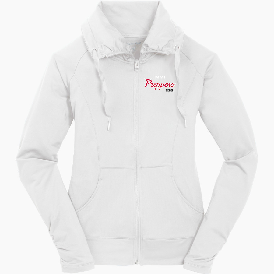 MMI PREPARATORY SCHOOL PREPPERS Sport-Tek Women's Sport-Wick Stretch Full-Zip Jacket