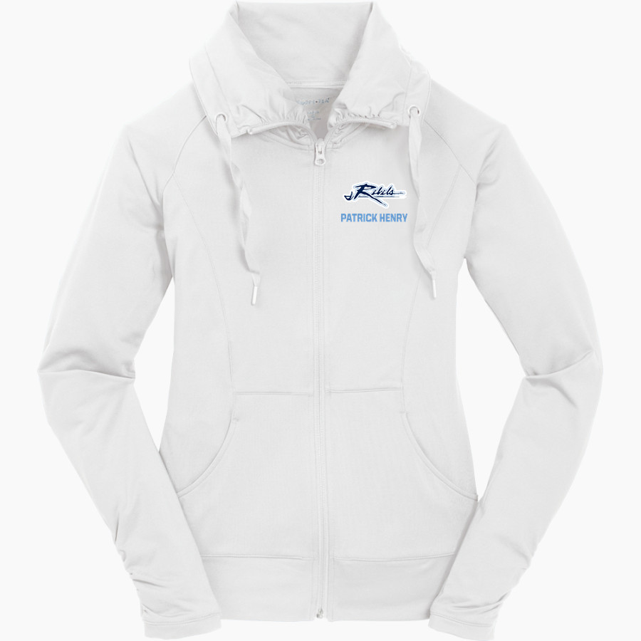 PATRICK HENRY HIGH SCHOOL REBELS <span class="pdp-name-mascot">PATRICK HENRY REBELS</span> Sport-Tek Women's Sport-Wick Stretch Full-Zip Jacket