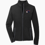 Oswego Panthers <span class="pdp-name-mascot">Oswego Panthers</span> Sport-Tek Women's Sport-Wick Stretch Contrast Full-Zip Jacket Front Thumbnail