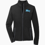 Tri-County Titans <span class="pdp-name-mascot">Tri-County Titans</span> Sport-Tek Women's Sport-Wick Stretch Contrast Full-Zip Jacket Front Thumbnail