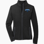 Christendom College Online Store <span class="pdp-name-mascot">Christendom College Crusaders</span> Sport-Tek Women's Sport-Wick Stretch Contrast Full-Zip Jacket Front Thumbnail