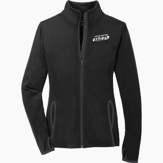 Sport-Tek Women's Sport-Wick Stretch Contrast Full-Zip Jacket
