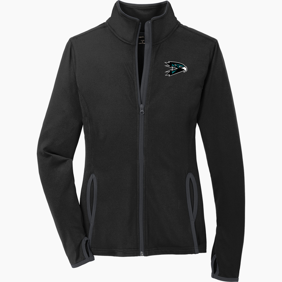 Folsom Lake Falcons Sport-Tek Women's Sport-Wick Stretch Contrast Full-Zip Jacket