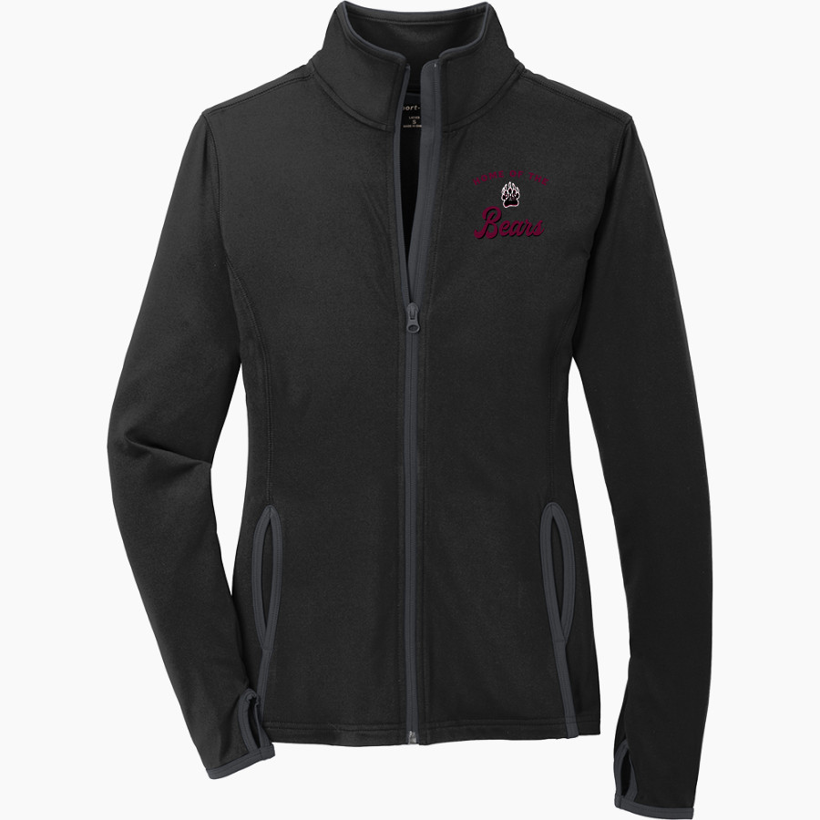 Paideia High Bears <span class="pdp-name-mascot">Paideia High School Bears</span> Sport-Tek Women's Sport-Wick Stretch Contrast Full-Zip Jacket
