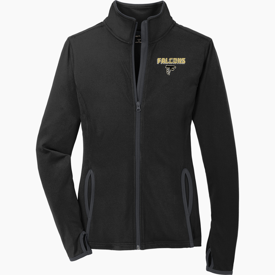 Northview Falcons Sport-Tek Women's Sport-Wick Stretch Contrast Full-Zip Jacket