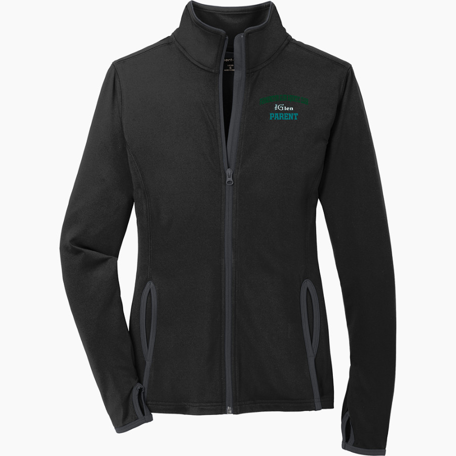 Farmington Glen Aquatic Club Sport-Tek Women's Sport-Wick Stretch Contrast Full-Zip Jacket