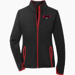 Marin Academy Wildcats <span class="pdp-name-mascot">Marin Academy Wildcats</span> Sport-Tek Women's Sport-Wick Stretch Contrast Full-Zip Jacket Front Thumbnail
