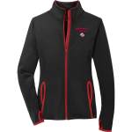 PLAINVIEW HIGH SCHOOL INDIANS <span class="pdp-name-mascot">PLAINVIEW I-27 INDIANS</span> Sport-Tek Women's Sport-Wick Stretch Contrast Full-Zip Jacket Front Thumbnail
