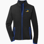 Concordia Clippers <span class="pdp-name-mascot">Concordia Clippers</span> Sport-Tek Women's Sport-Wick Stretch Contrast Full-Zip Jacket Front Thumbnail