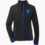 READING SENIOR HIGH SCHOOL BLUE DEVILS <span class="pdp-name-mascot">READING BLUE DEVILS</span> Sport-Tek Women's Sport-Wick Stretch Contrast Full-Zip Jacket Front Thumbnail
