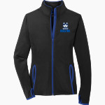 SOUTH GEORGIA INSTITUTE Huskies <span class="pdp-name-mascot">SOUTH GEORGIA INSTITUTE Huskies</span> Sport-Tek Women's Sport-Wick Stretch Contrast Full-Zip Jacket Front Thumbnail