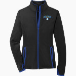 Adams Eagles <span class="pdp-name-mascot">Adams Eagles</span> Sport-Tek Women's Sport-Wick Stretch Contrast Full-Zip Jacket Front Thumbnail
