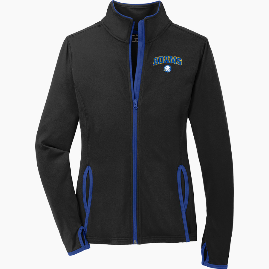 Adams Eagles <span class="pdp-name-mascot">Adams Eagles</span> Sport-Tek Women's Sport-Wick Stretch Contrast Full-Zip Jacket