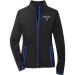 BLOOMING GROVE HIGH SCHOOL LIONS <span class="pdp-name-mascot">BLOOMING GROVE LIONS</span> Sport-Tek Women's Sport-Wick Stretch Contrast Full-Zip Jacket Front Thumbnail