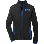 Franklin Rockets <span class="pdp-name-mascot">Franklin Middle School Rockets</span> Sport-Tek Women's Sport-Wick Stretch Contrast Full-Zip Jacket Front Thumbnail
